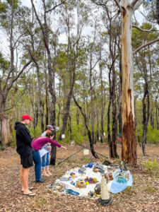 Studying the Plantagenet PottersFrom the Sea Ceramic pieces- 2025 Art in the Porongurup