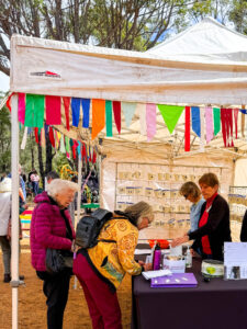 2025 Art in the Porongurup Welcome Tent